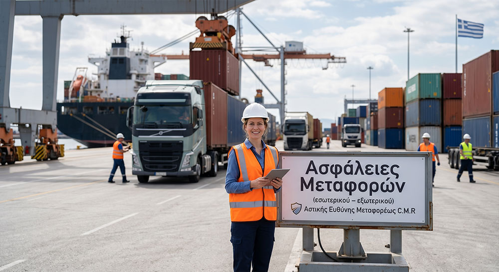 Ασφάλειες Μεταφορών (εσωτερικού – εξωτερικού) – Αστικής Ευθύνης Μεταφορέως C.M.R